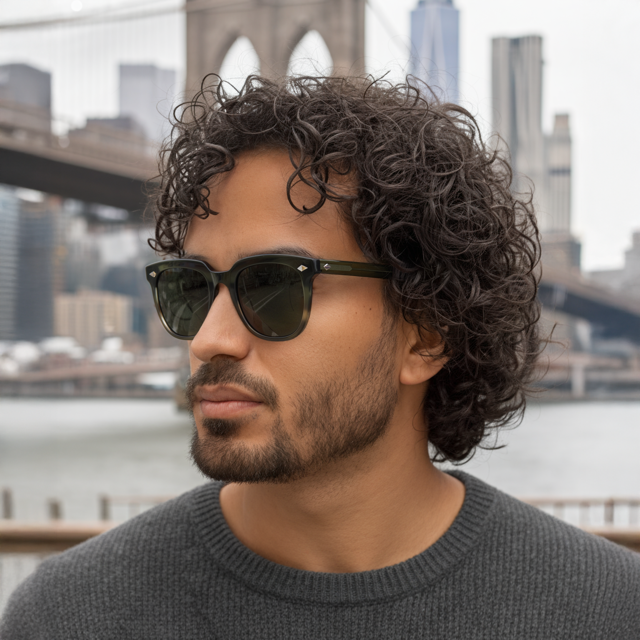 Green Grey, Olive Blend